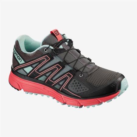 Salomon X-MISSION 3 W Womens Running Shoes Dark Grey UK UTJL